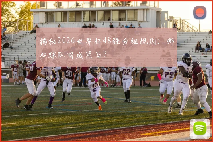 揭秘2026世界杯48强分组规则：哪些球队将成黑马？