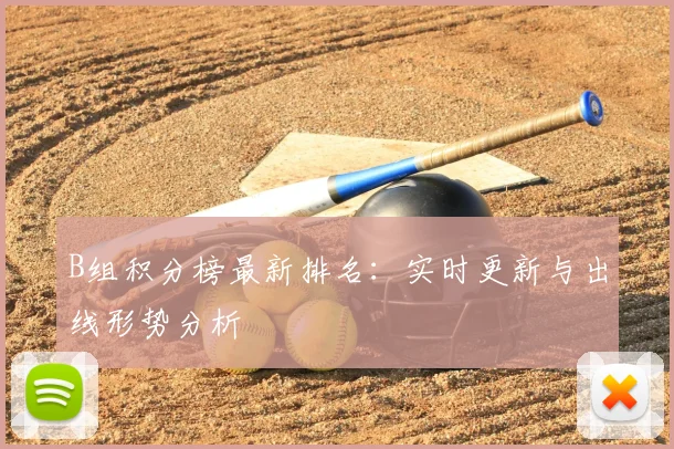 B组积分榜最新排名：实时更新与出线形势分析